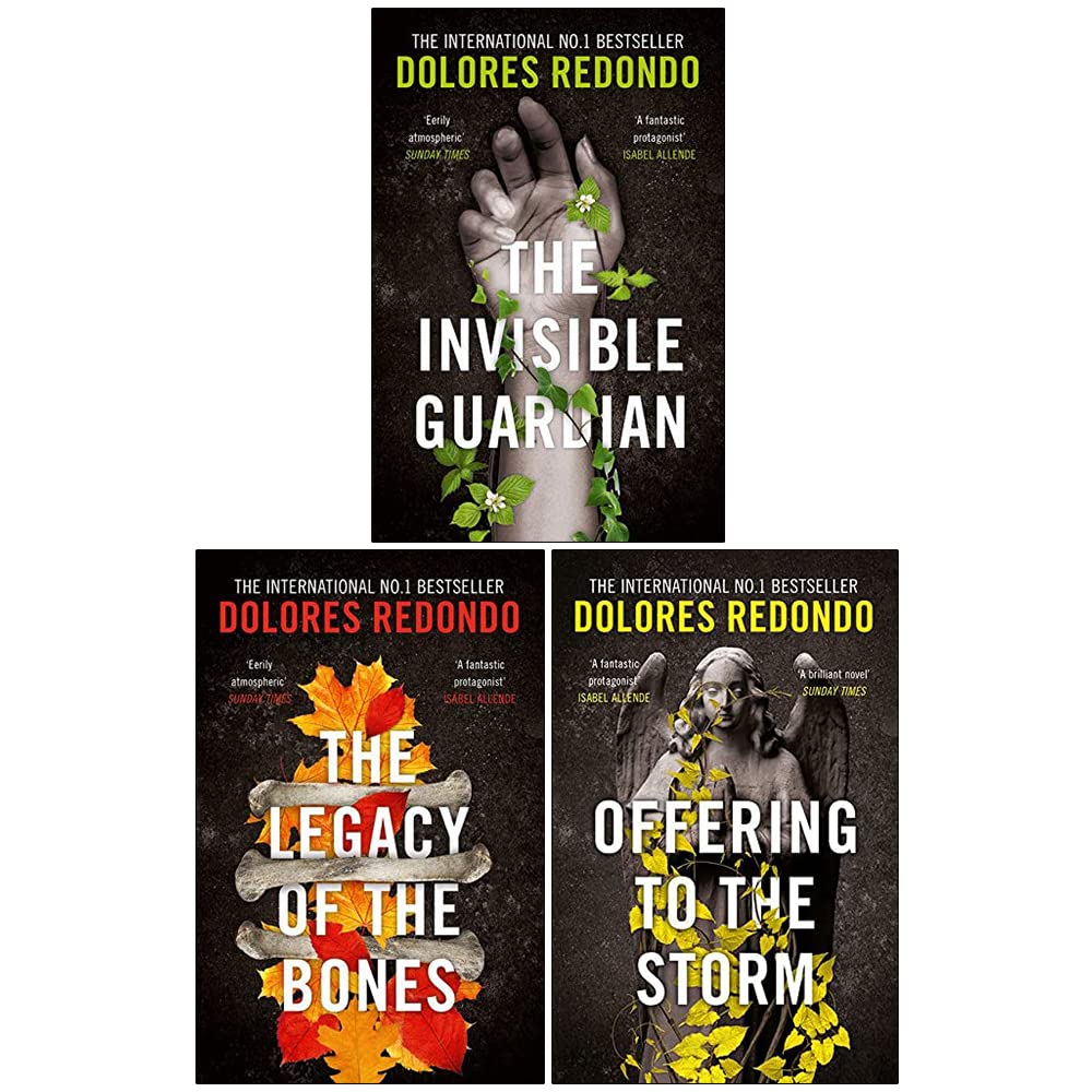 The Baztan Trilogy 3 Books Collection Set By Dolores Redondo (The Invisible Guardian, The Legacy of the Bones, Offering to the Storm)