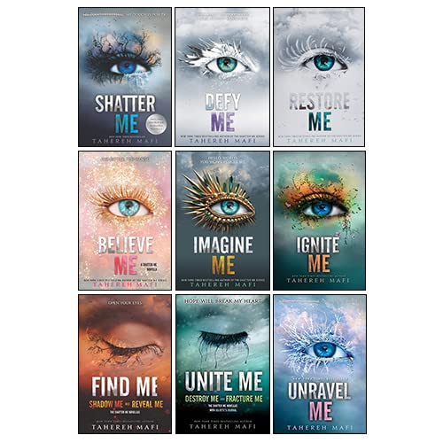 Shatter Me Series Collection 9 Bücherset von Tahereh Mafi (Unite Me, Believe Me, Imagine Me, Find Me, Unravel Me, Unravel Me, Defy Me, Restore Me, Ignite Me)