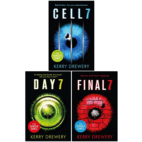 Cell 7 Series 3 Books Collection Set By Kerry Drewery (Cell 7, Day 7, Final 7)