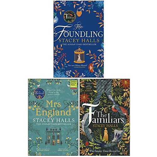Stacey Halls Collection 3 Books Set (The Foundling, Mrs England, The Familiars)
