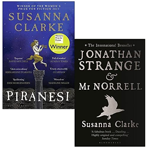 Susanna Clarke Collection 2 Bücherset (Piranesi, Jonathan Strange und Mr Norrell)