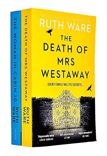 Ruth Ware Collection 2 Books Set (The Death of Mrs Westaway, The Woman in Cabin 10)