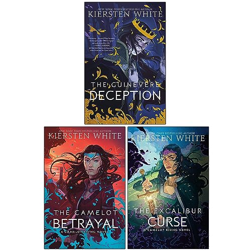 Camelot Rising Trilogy Collection 3 Books Set By Kiersten White (Guinevere Deception, The Camelot Betrayal & The Excalibur Curse)