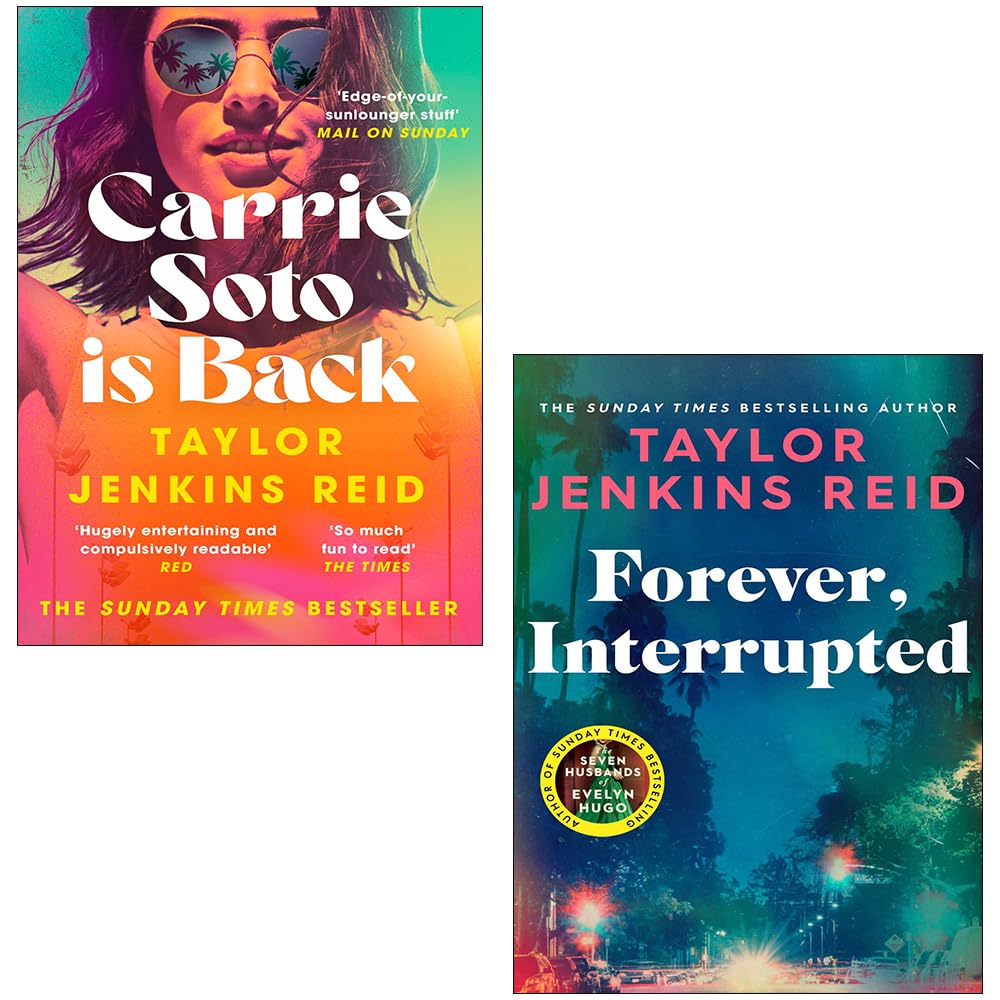 Taylor Jenkins Reid 2 Books Collection Set (Forever Interrupted & Carrie Soto Is Back)