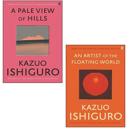 Kazuo Ishiguro 2 Books Collection Set (An Artist of the Floating World & A Pale View of Hills)