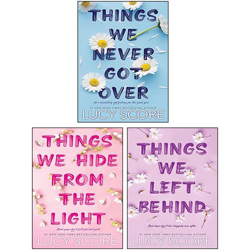 Things We Left Behind, Things We Hide From The Light, Things We Never Got Over By Lucy Score 3 Books Collection Set