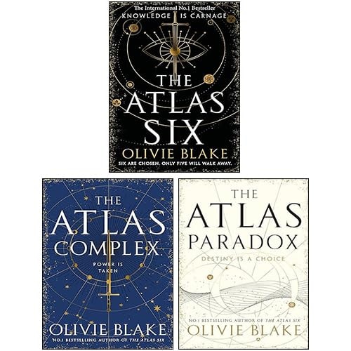 Atlas Series Collection 3 Books Set By Olivie Blake (The Atlas Six, The Atlas Paradox, The Atlas Complex [Hardcover] )