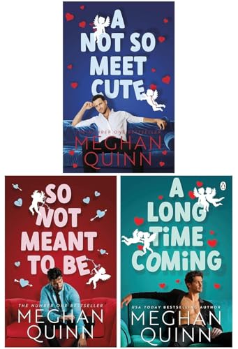 Cane Brothers Series 3 Books Collection Set By Meghan Quinn (A Long Time Coming, So Not Meant to Be, A Not So Meet Cute)