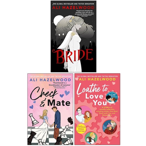 Foblit ltd Ali Hazelwood Collection, 3er-Bücherset (Braut, Check & Mate, Loathe to Love You)