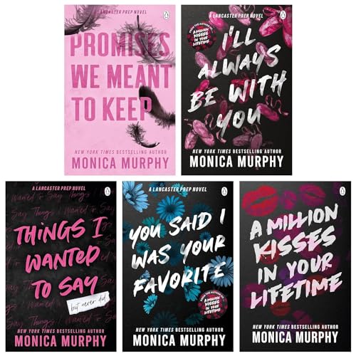 Lancaster Prep Series 5 Books Collection Set (I’ll Always Be With You, You Said I Was Your Favorite, Promises We Meant To Keep, Things I Wanted To Say & A Million Kisses In Your Lifetime)