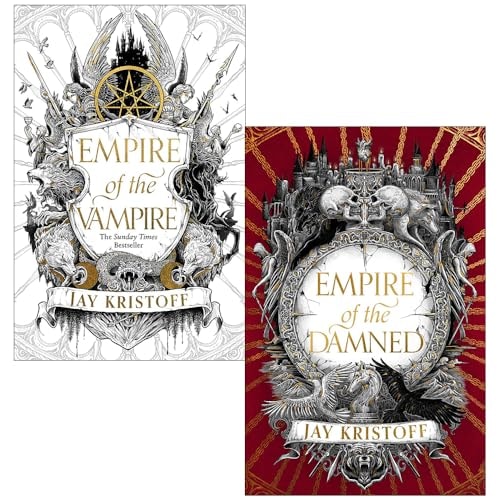 Foblit ltd Empire of The Vampire-Reihe, 2 Bücher, Set von Jay Kristoff (Empire of The Vampire & [Hardcover Empire of The Damned)