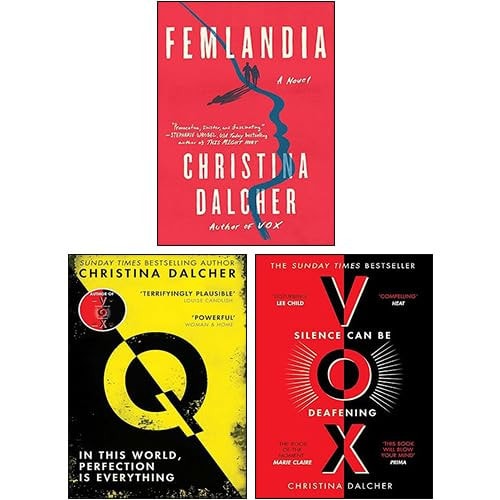 Christina Dalcher 3 Books Collection Set (Femlandia, Vox & Q)