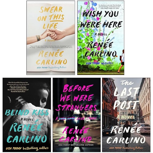 Renée Carlino 5 Books Collection Set(Wish You Were Here, The Last Post, Swear on This Life, Before We Were Strangers, Blind Kiss)