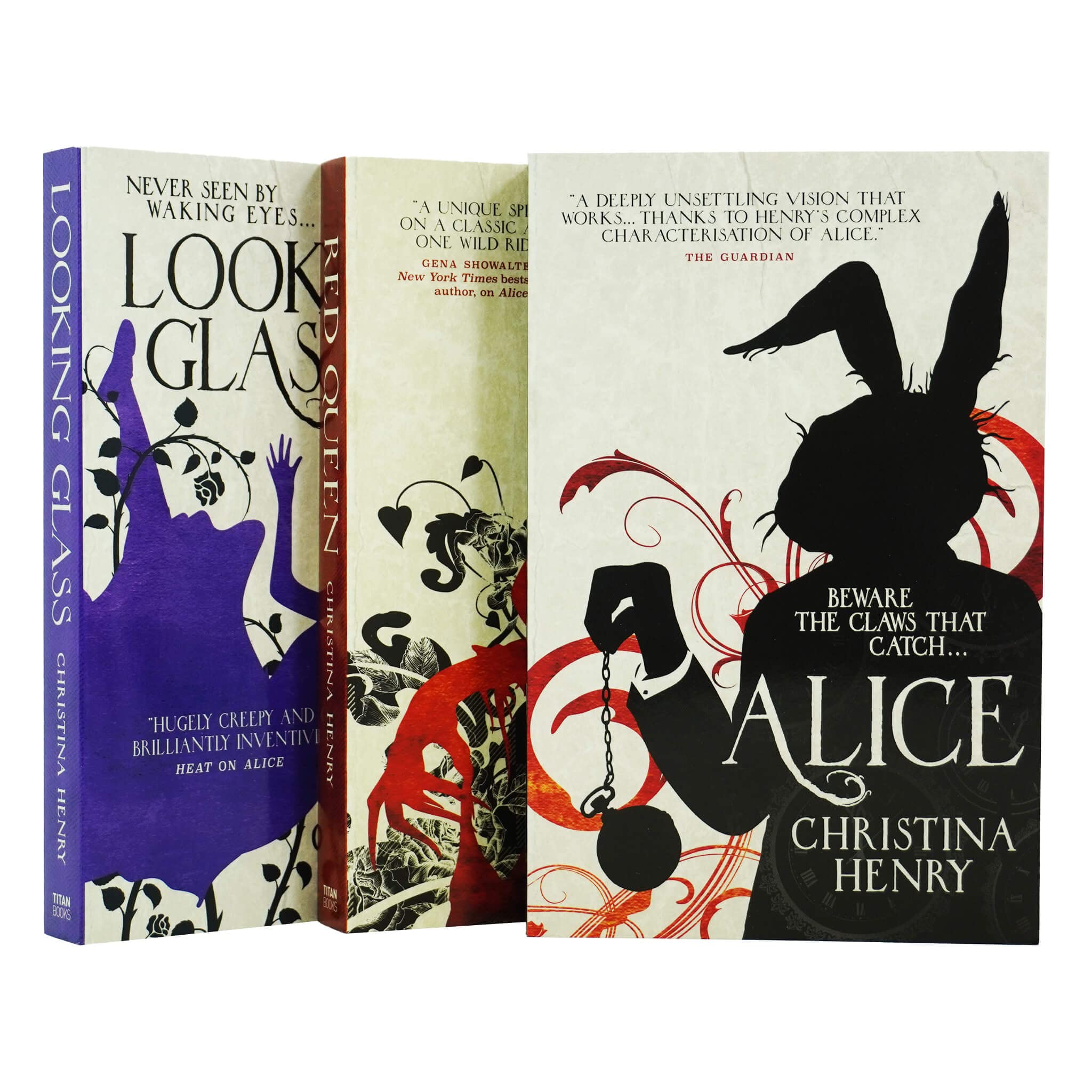 Chronicles of Alice Series 3 Books Collection Set(Alice, Red Queen & Looking Glass)