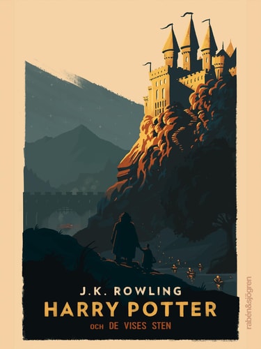 Harry Potter SCHWEDISCH NEUES COVER SWEDISH - Och De Vises Sten