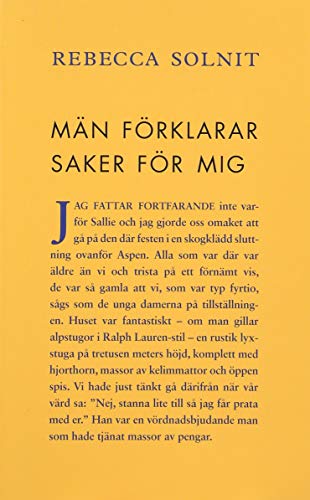 Män förklarar saker för mig