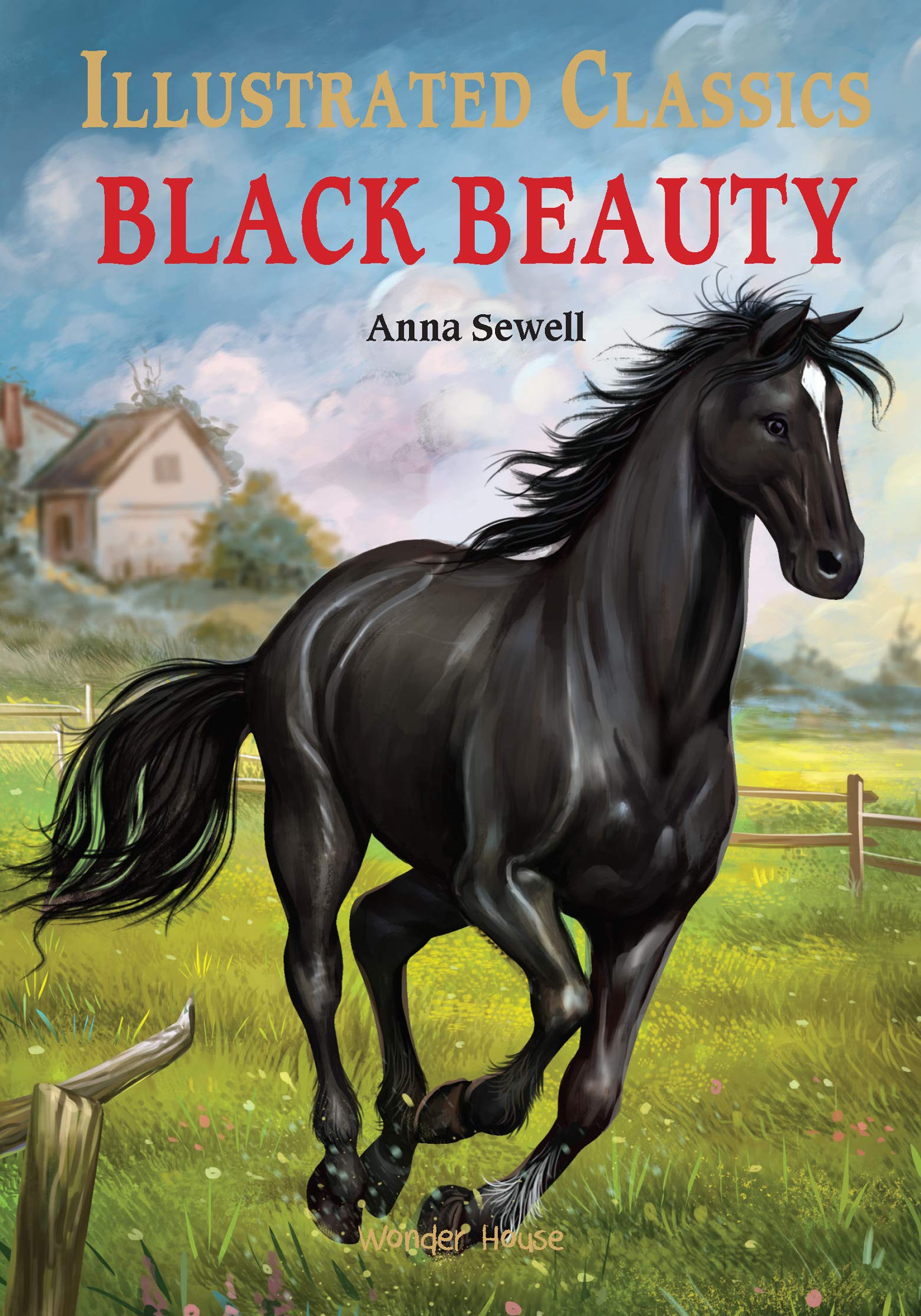 Black Beauty: Illustrated Abridged Children Classics English Novel with Review Questions (Hardback) (Illustrated Classics)