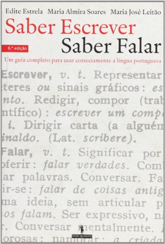 Saber Escrever Saber Falar