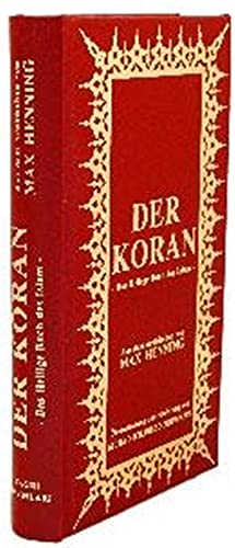 Der Koran, nur DEUTSCH gebunden, Übers. Max Henning
