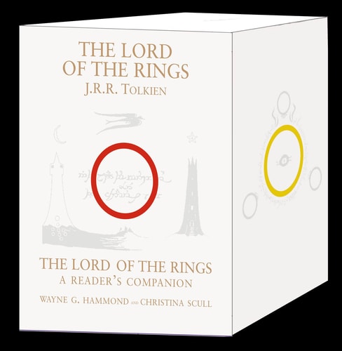 Lord of the Rings 1 - 3. Boxed Set incl. A Reader's Companion.: The Fellowship of the Ring; The Two Towers; The Return of the King; The Lord of the ... Reader's Companion. 50th anniversary edition