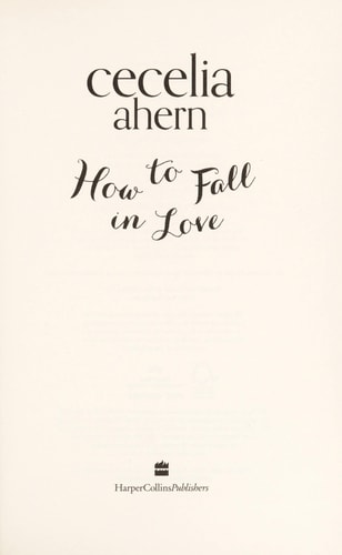 How to Fall in Love