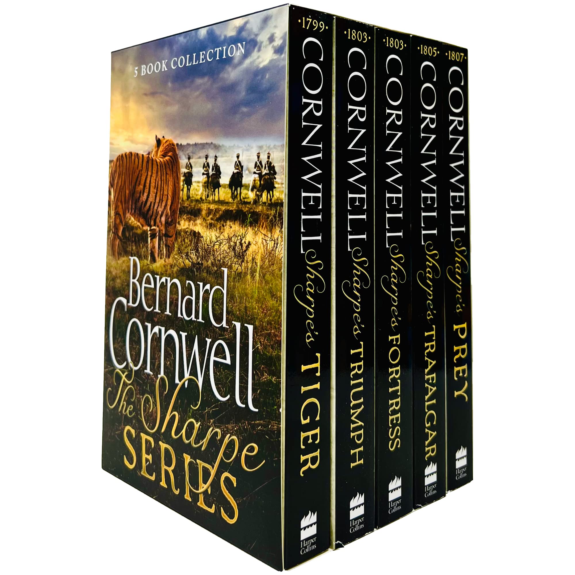 SHARPE SERIES BOOKS 1 5 SLIPCASE SPEC