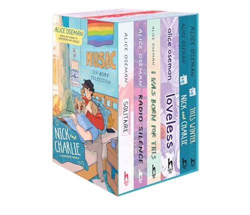 Alice Oseman Six-book Collection Box Set (solitaire, Radio Silence, I Was Born For This, Loveless, Nick And Charlie, This Winter)