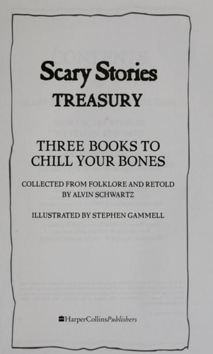Scary Stories Treasury: Omnibus