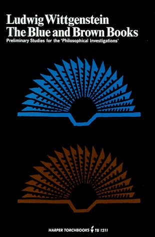 The Blue and Brown Books (Harper Perennial Modern Thought)