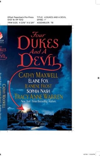 Four Dukes and a Devil (Night Huntress)