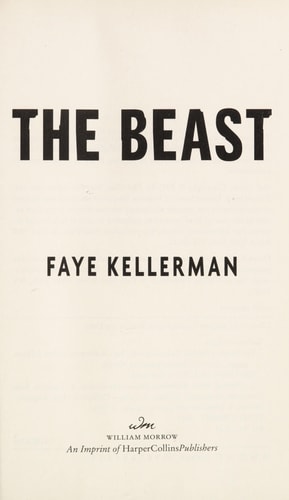 The Beast: A Decker/Lazarus Novel (Decker/Lazarus Novels, 21)