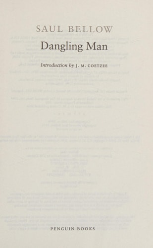 Dangling Man (Penguin Classics)