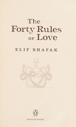 Forty Rules Of Love