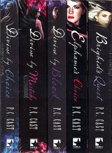 A Goddess of Partholon Collection 5 Books Set P C Cast Divine Pack (Elphame's Choice Brighid's Quest Divine by Blood Divine by Choice Divine by Mistake)