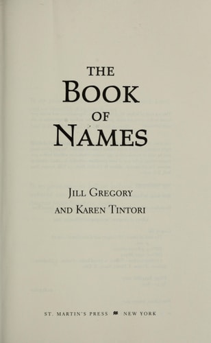 The Book of Names: A Novel