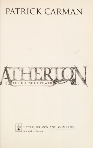 The House of Power (Atherton, Book 1)