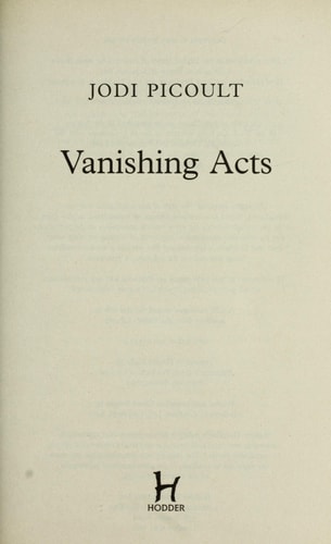 Vanishing Acts