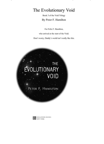 The Evolutionary Void