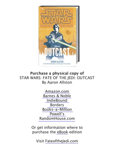 Outcast (Star Wars: Fate of the Jedi, Book 1)