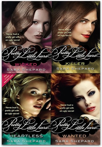 Wicked Pretty Little Liars Series 2 Collection 4 Books Set By Sara Shepard (Wicked, Killer, Heartless, Wanted)