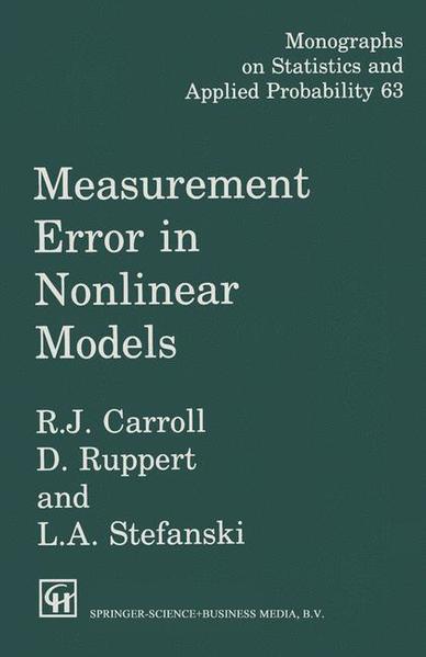 Measurement Error in Nonlinear Models