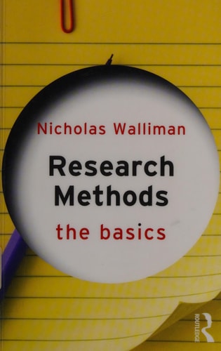 Research Methods: The Basics