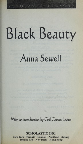 Black Beauty (Scholastic Classics)