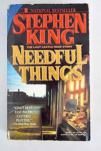 Stephen King, No 9: Four Past Midnight, Needful Things