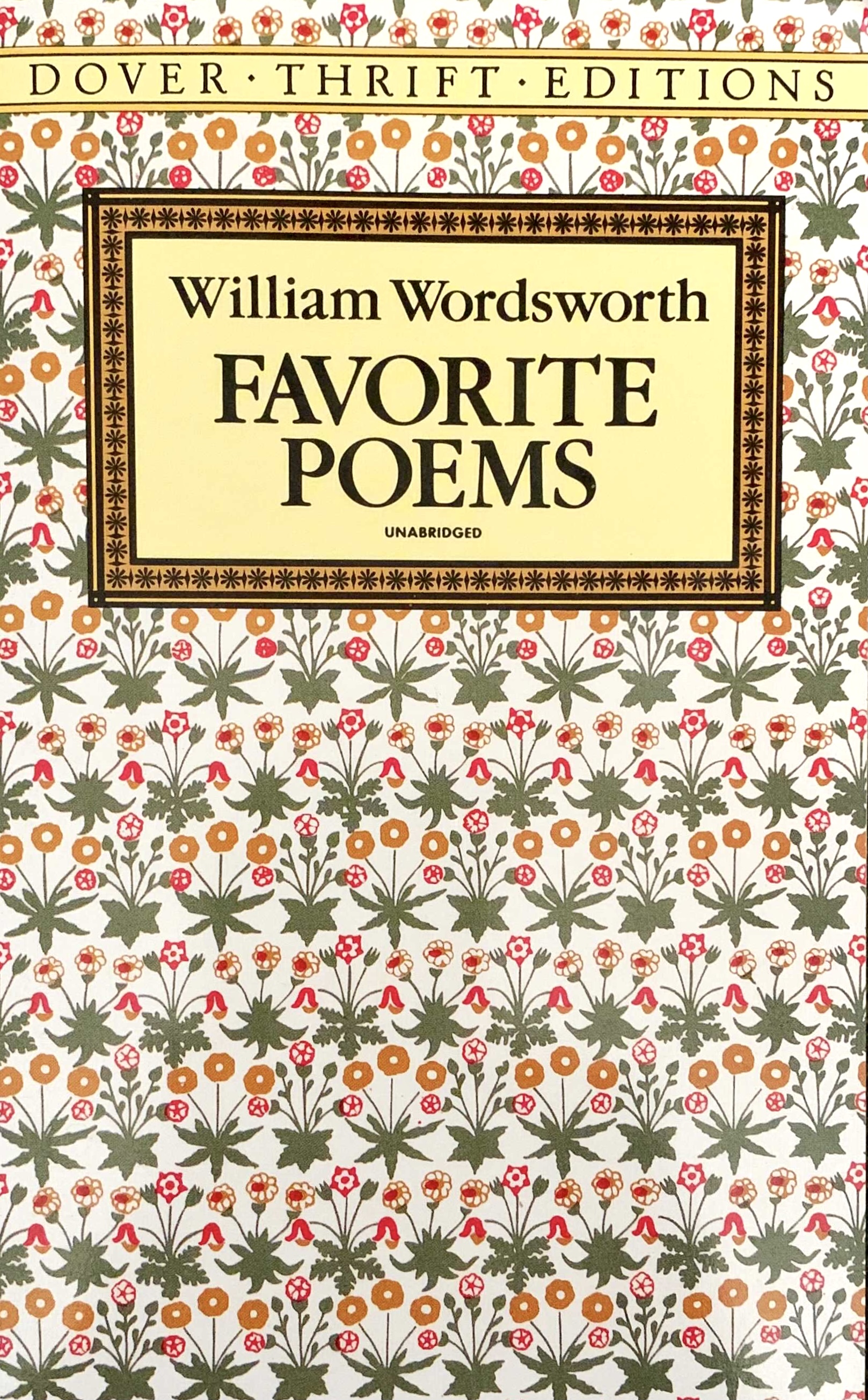 Favorite Poems (Dover Thrift Editions: Poetry)