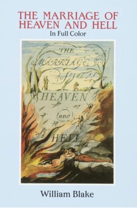 The Marriage of Heaven and Hell: A Facsimile in Full Color (Dover Fine Art, History of Art)