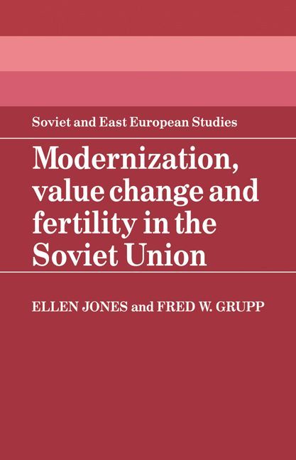 Modernization, Value Change and Fertility in the Soviet Union