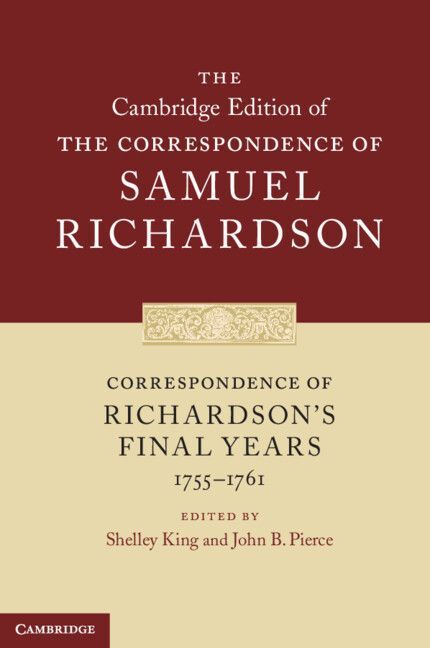 Correspondence of Richardson's Final Years (1755-1761)