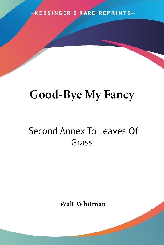 Good-Bye My Fancy