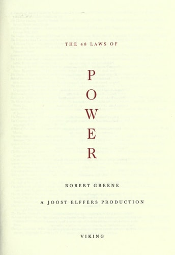 The 48 Laws of Power